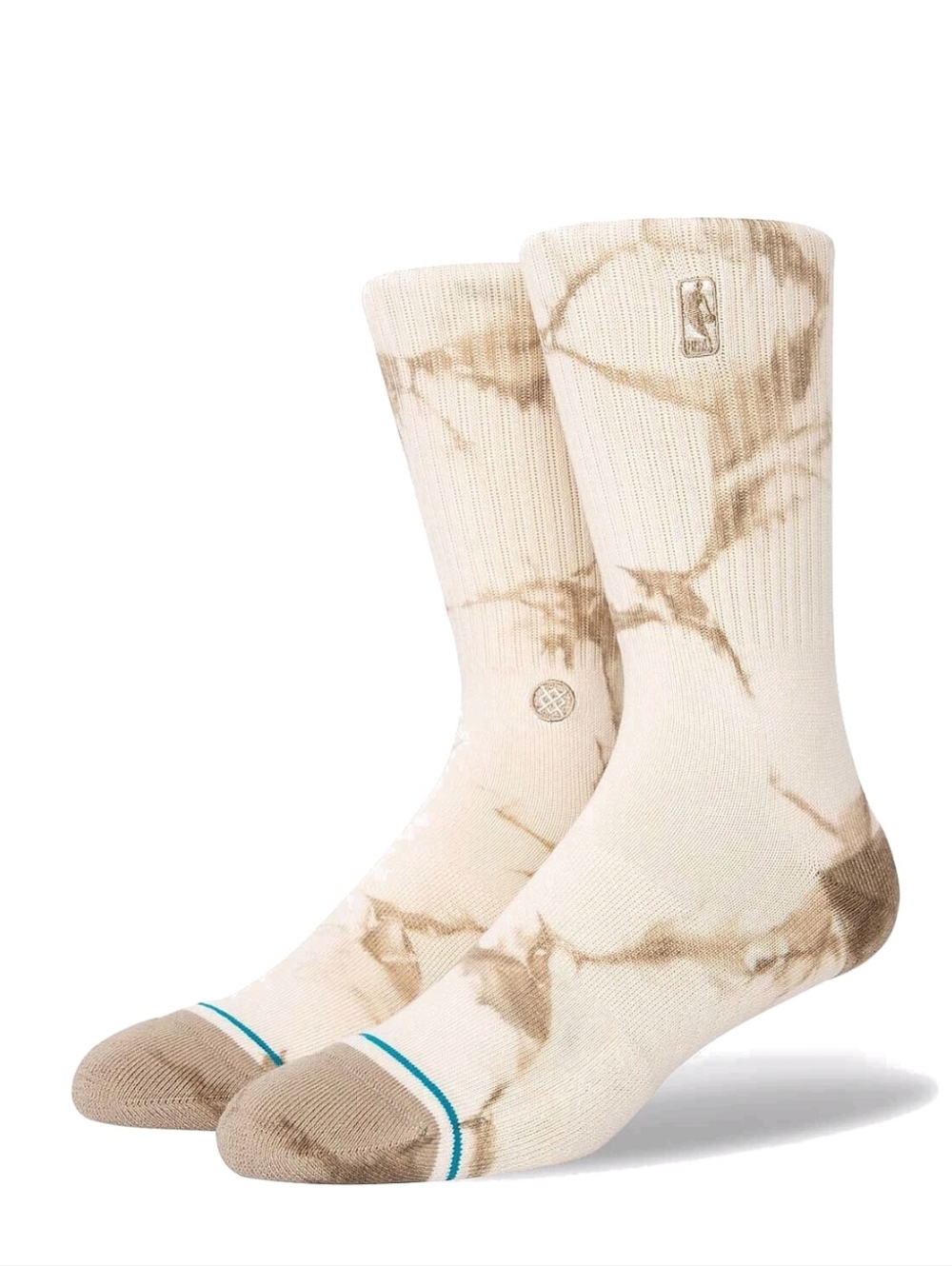 Stance NBA Logoman Tie Dye Crew Socks